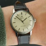 Omega Seamaster 165.002 (1966) - White dial 34 mm Steel case (2/8)