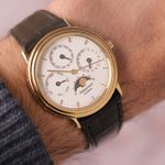 Audemars Piguet Quantieme Perpetual Calendar 25657BA (Onbekend (willekeurig serienummer)) - Wit wijzerplaat 36mm Geelgoud (2/6)