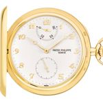 Patek Philippe Pocket watch 983J-001 (2025) - Zilver wijzerplaat 48mm Geelgoud (1/1)