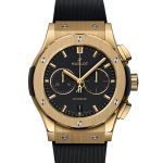 Hublot Classic Fusion Chronograph 541.VX.1130.RX (2024) - Zwart wijzerplaat 42mm Geelgoud (2/3)