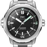 IWC Aquatimer Automatic IW328803 (2024) - Zwart wijzerplaat 42mm Staal (1/1)