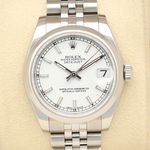 Rolex Datejust 31 178240 (2016) - White dial 31 mm Steel case (1/8)