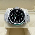 Rolex Air-King 126900 (2024) - Black dial 40 mm Steel case (4/8)