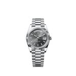 Rolex Day-Date 40 228236 (2025) - Blauw wijzerplaat 40mm Platina (1/1)