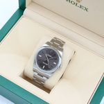 Rolex Oyster Perpetual 39 114300 (Unknown (random serial)) - Grey dial 39 mm Steel case (4/8)