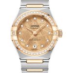 Omega Constellation 131.25.29.20.99.002 (2026) - Yellow dial 29 mm Gold/Steel case (1/1)