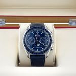 Omega Speedmaster Moonphase 304.33.44.52.03.001 (2017) - Blue dial 44 mm Steel case (1/8)