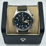 IWC Pilot Spitfire Chronograph IW387901 (2024) - Zwart wijzerplaat 41mm Staal (5/8)