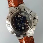 Bulgari Diagono SD42S (Unknown (random serial)) - Black dial 43 mm Steel case (1/8)