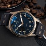 IWC Big Pilot IW329703 (Onbekend (willekeurig serienummer)) - Zwart wijzerplaat 43mm Brons (2/8)
