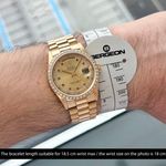 Rolex Day-Date 36 18348 (1993) - Champagne dial 36 mm Yellow Gold case (2/8)