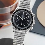 Omega Speedmaster Reduced 3539.50.00 (1999) - Zwart wijzerplaat 39mm Staal (1/8)
