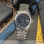 Rolex Oyster Perpetual Date 1500 (1969) - Blue dial 34 mm Steel case (1/8)