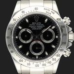 Rolex Daytona 116520 (2010) - Zwart wijzerplaat 40mm Staal (2/8)