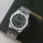 Audemars Piguet Royal Oak Selfwinding 15510st (2025) - Zwart wijzerplaat 41mm Staal (2/8)