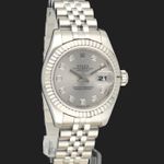 Rolex Lady-Datejust 179174 (2010) - Silver dial 26 mm Steel case (4/8)