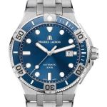 Maurice Lacroix Aikon AI6058-SS002-430-2 (2024) - Blue dial 43 mm Steel case (2/2)