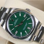 Rolex Oyster Perpetual 36 126000 (2023) - Groen wijzerplaat 36mm Staal (1/6)