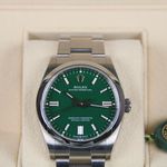 Rolex Oyster Perpetual 36 126000 (2023) - Groen wijzerplaat 36mm Staal (2/6)