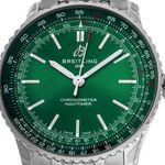 Breitling Navitimer A17329371L1A1 (2025) - Green dial 41 mm Steel case (1/7)