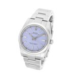 Rolex Oyster Perpetual 34 124200 (2026) - Purple dial 34 mm Steel case (2/5)