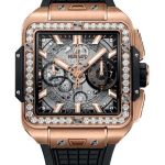 Hublot Square Bang 821.OX.0180.RX.1204 (2026) - Transparant wijzerplaat 42mm Roségoud (1/1)