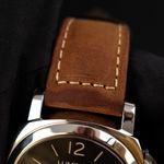 Panerai Luminor Base 8 Days PAM00914 (2021) - Zwart wijzerplaat 44mm Staal (3/8)