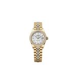 Rolex Lady-Datejust 279138RBR (2025) - Pearl dial 28 mm Yellow Gold case (1/1)