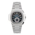 Patek Philippe Nautilus 5980/1A-001 (2010) - Blue dial 41 mm Steel case (1/6)