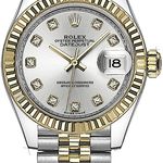 Rolex Lady-Datejust 279173 (2025) - 28 mm Gold/Steel case (2/5)