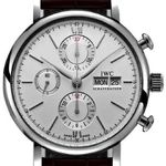 IWC Portofino Chronograph IW391027 (2025) - Silver dial 42 mm Steel case (1/1)