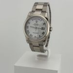 Rolex Day-Date 36 118209 (2003) - White dial 36 mm White Gold case (5/8)