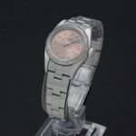 Rolex Oyster Perpetual 76030 (2000) - Roze wijzerplaat 26mm Staal (2/7)