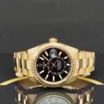 Rolex Sky-Dweller 326938 (2021) - Zwart wijzerplaat 42mm Geelgoud (5/7)