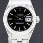 Rolex Oyster Perpetual Lady Date 79160 (2000) - Black dial 26 mm Steel case (1/7)