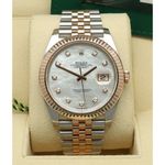 Rolex Datejust 41 126331 (2021) - Pearl dial 41 mm Gold/Steel case (6/7)