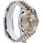 Rolex Datejust 36 126233 (2022) - Champagne wijzerplaat 36mm Staal (7/8)