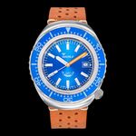 Squale 2002 2002 blue leather (2024) - Blue dial 44 mm Steel case (1/4)