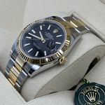 Rolex Datejust 41 126333 (Unknown (random serial)) - Black dial 41 mm Gold/Steel case (5/8)