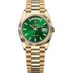 Rolex Day-Date 36 128238 (2025) - Groen wijzerplaat 36mm Geelgoud (1/1)