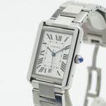 Cartier Tank Solo W5200028 (2016) - Silver dial 31 mm Steel case (4/8)