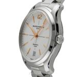 Baume & Mercier Clifton M0A10793 (Onbekend (willekeurig serienummer)) - Wit wijzerplaat 39mm Staal (5/8)