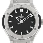 Hublot Classic Fusion 568.NX.1470.NX (Unknown (random serial)) - Black dial 38 mm Titanium case (2/4)