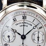 Franck Muller Unknown 7000DF (1990) - Silver dial Unknown White Gold case (3/8)
