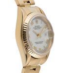 Rolex Lady-Datejust 69178 (1986) - White dial 26 mm Yellow Gold case (7/8)