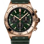 Breitling Chronomat 42 RB0134101L1S1 (2026) - Green dial 43 mm Red Gold case (1/1)