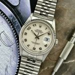 Rolex Datejust 36 16234 (1993) - White dial 36 mm Steel case (1/8)