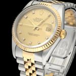 Rolex Datejust 36 16233G (1991) - 36 mm Gold/Steel case (7/8)