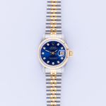 Rolex Lady-Datejust 69173 (1993) - Zilver wijzerplaat 26mm Goud/Staal (3/8)