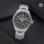 TAG Heuer Autavia WBE5114.EB0173 (2020) - Zwart wijzerplaat 42mm Staal (1/8)